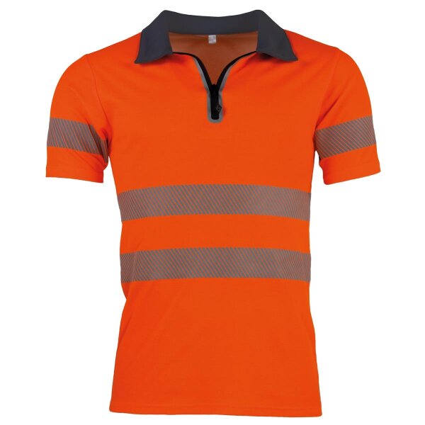 Warnschutz Poloshirt Alpstone CP321 orange